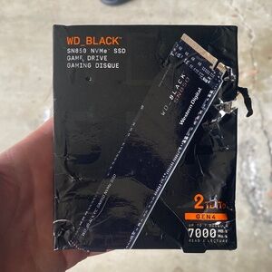 WD Black SN850 NVMe SSD 2TB GAME DRIVE